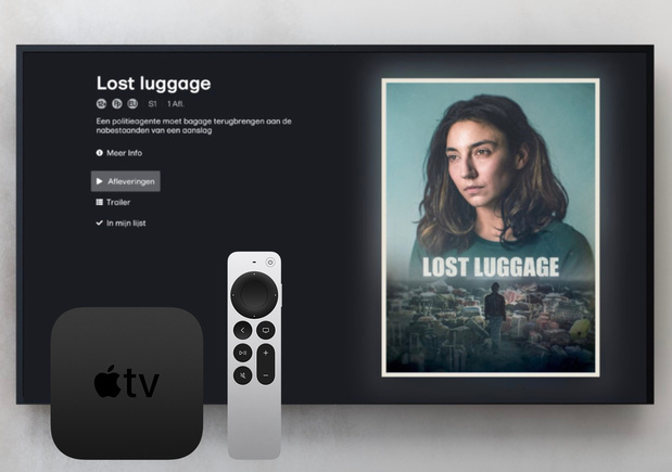 VRT NU voortaan ook beschikbaar op Apple TV