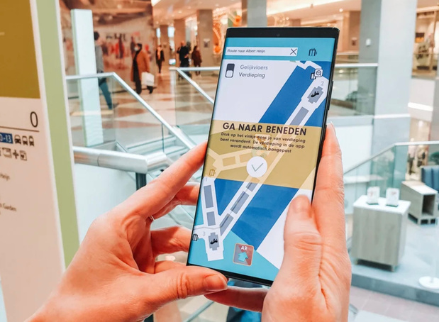Shoppingcenter Wijnegem wijst klanten de weg via nieuwe AR-app
