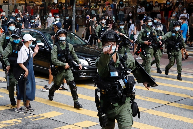 Veiligheidswet China voor het eerst gebruikt tegen site Hongkong