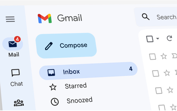 Google voert vernieuwde Gmail-interface in voor alle gebruikers