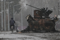 La guerre en Ukraine pourrait coûter 