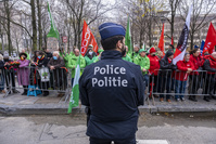 La manifestation nationale a débuté à Bruxelles: voici les revendications des syndicats