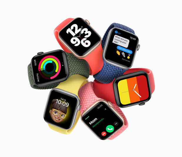 Apple introduit une nouvelle Watch et un modèle SE plus abordable