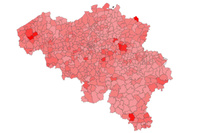 Le nombre de cas remonte à Bruxelles: voici la situation dans votre commune (carte interactive)