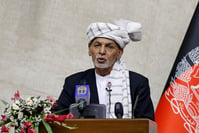 Le président afghan: 