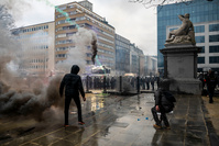 Manifestation contre les mesures sanitaires: la police a procédé à 228 arrestations administratives et 11 arrestations judiciaires