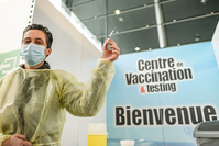 Vaccin anti-Covid: certaines communes belges à la traîne (infographie)