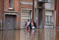 Wavre sous eau: les rues après les intempéries (photos)