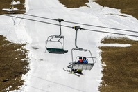 Fermeture de la moitié des pistes de ski françaises