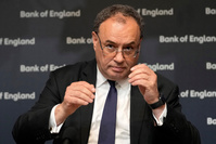Le patron de la banque centrale britannique alerte sur une inflation 