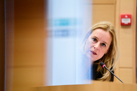Eva De Bleeker est parfaitement dans son rôle de garante des finances publiques