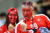 La Suisse a fêté sa victoire contre la France avec beaucoup d'humour (photos et vidéos)