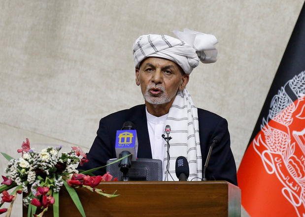 Le président afghan: "La situation actuelle est due à la brusque décision de retrait des Etats-Unis"