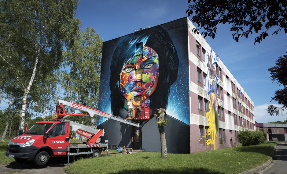 Een 'stad' gewijd aan street art