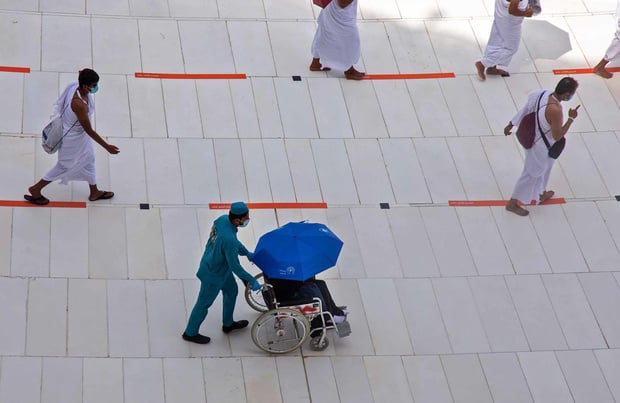 Zestigduizend gevaccineerde Saoedi's mogen op 'grote bedevaart' naar Mekka