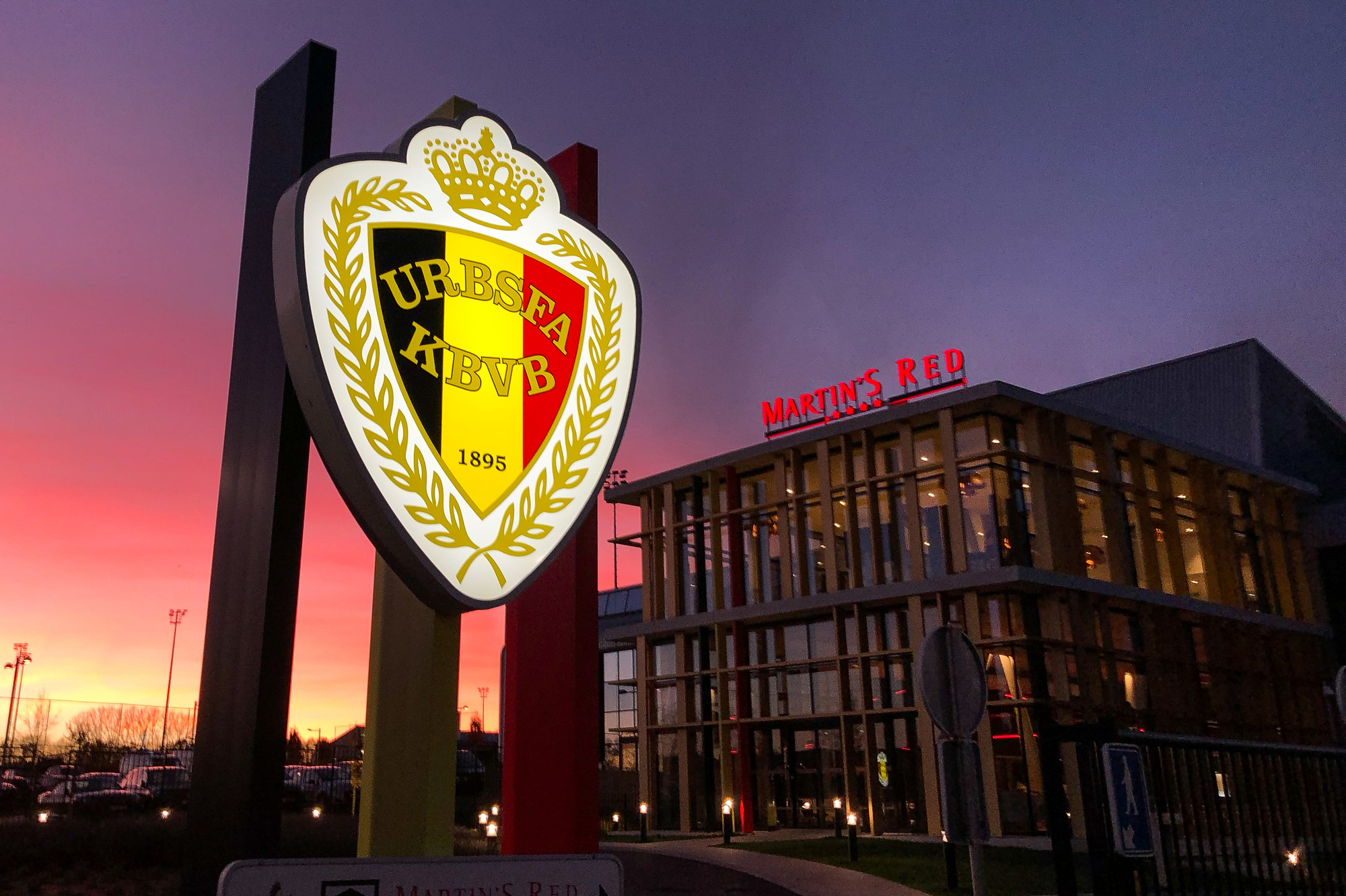Belgische Voetbalbond Komt Met Nieuw Logo En Nieuw Centrum In Tubeke Voetbal Nationaal Sportmagazine