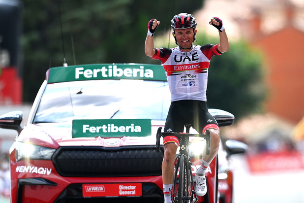 Rafal Majka wint 15e etappe in Vuelta, Odd Christian Eiking houdt rood