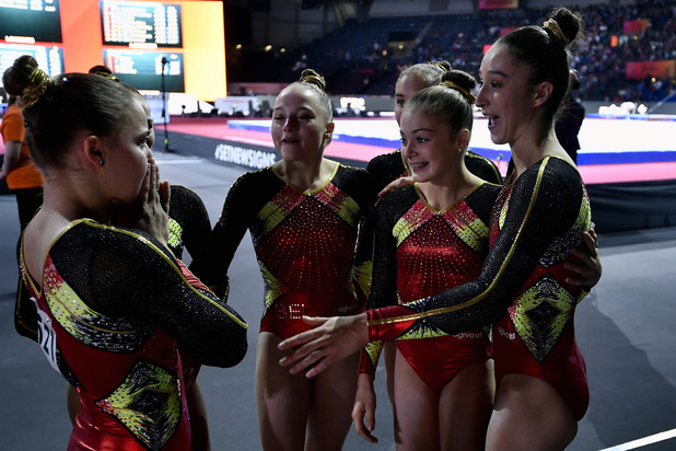 Het wordt nog spannend voor de Belgische gymnastes