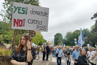3.500 personnes ont manifesté à Bruxelles pour la liberté sanitaire