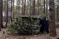 Un immense mais très discret campement russe était caché dans une forêt (en images)