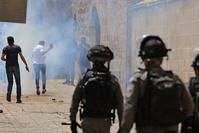 Nouvelle journée de violences à Jérusalem-Est: les dégâts des balles en caoutchouc et des grenades assourdissantes