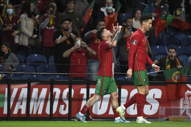WK-kwalificaties: Europees kampioen Italië uitgeschakeld door Noord-Macedonië, Portugal wel door