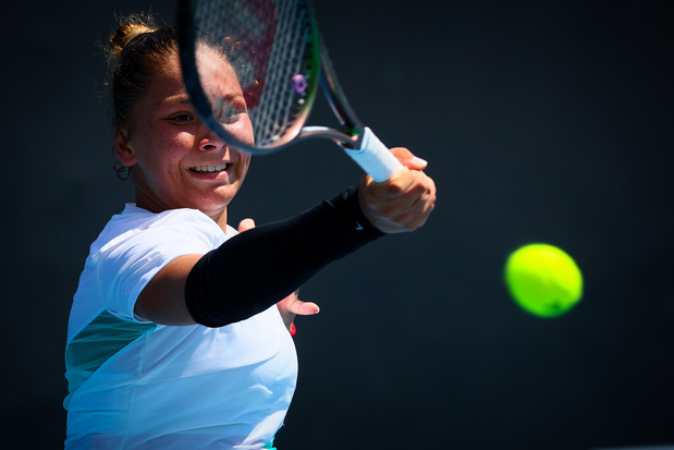 Sofia Costoulas jouera le titre chez les juniores à l'Australian Open (samedi à 2h00 du matin heure belge)