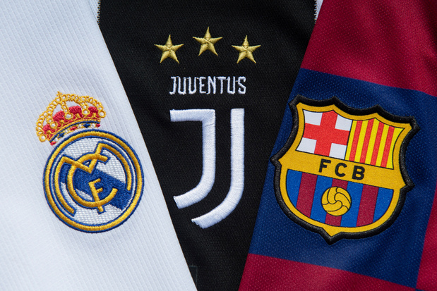 UEFA stopt juridische procedures tegen Barcelona, Real Madrid en Juventus