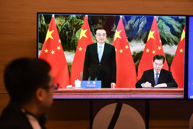 La Chine se renforce avec la signature du plus vaste accord de libre-échange au monde