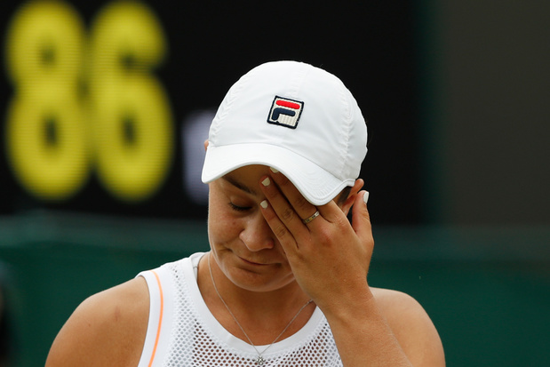 Wimbledon: la N.1 mondiale Ashleigh Barty éliminée