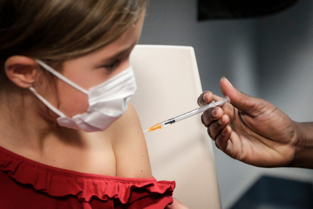 La vaccination des enfants débute en Flandre