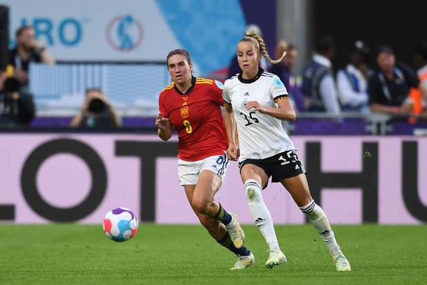 Euro féminin: l'Allemagne bat l'Espagne, assurée de jouer les quarts et de remporter le groupe B