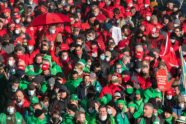 Manifestation nationale à Bruxelles: voici les revendications des syndicats
