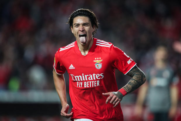 Ook Liverpool heeft miljoenentransfer beet: akkoord gevonden met Benfica over spits Darwin Nuñez