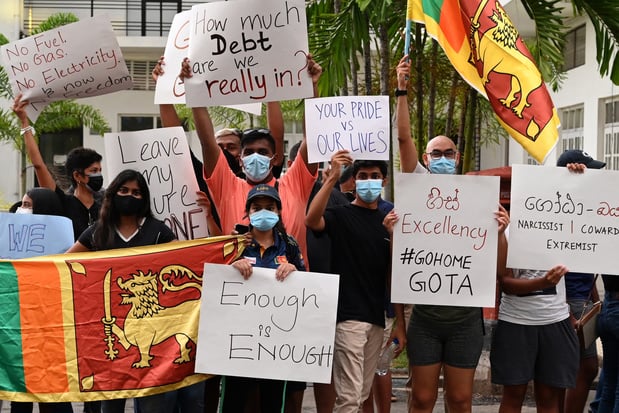 Manifestations au Sri Lanka: les réseaux sociaux bloqués