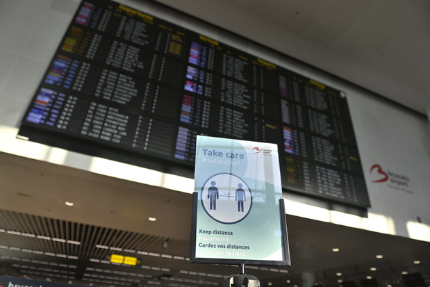 Brussels Airport a accueilli 800.518 passagers en janvier, 52% de moins qu'avant le Covid