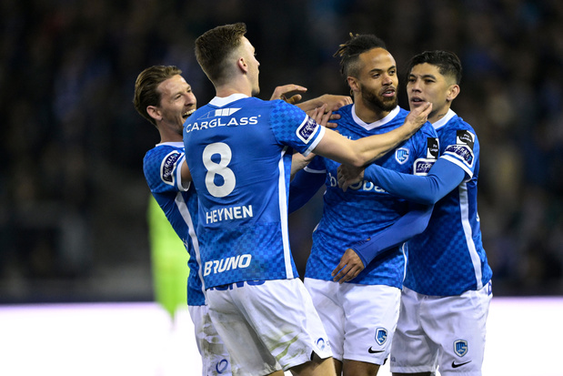 Racing Genk neemt de leiding in de Europe play-off voorlopig over dankzij 4-2 thuiszege tegen KV Mechelen