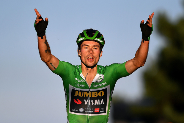 Roglic pakt tweede etappezege in de Vuelta, Carapaz blijft leider