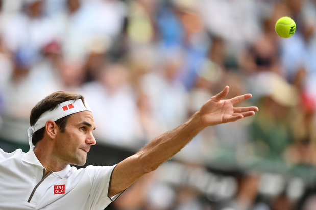 Wimbledon: Federer, au pied de l'histoire et de la montagne Djokovic