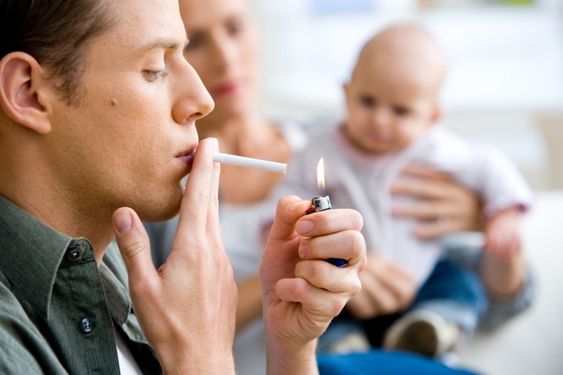 Le tabagisme du futur papa nuirait aussi au coeur de bébé