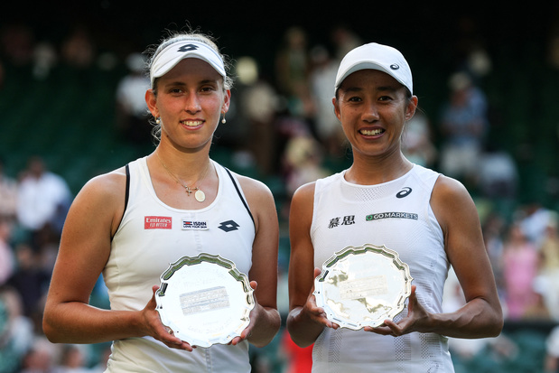 Wimbledon: Elise Mertens kan dubbeltitel in Londen niet verlengen