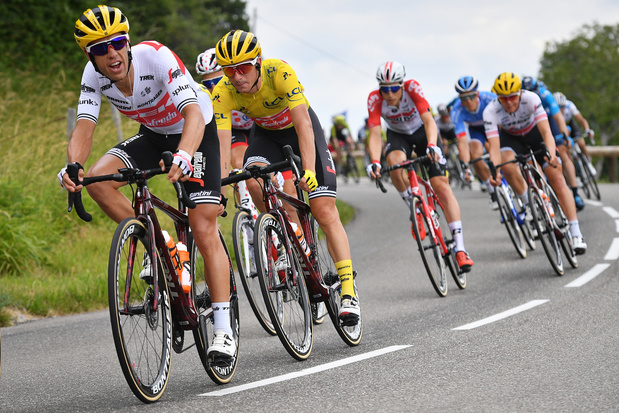 8e étape du Tour de France : les 173 coureurs du peloton partis pour le chemin des croix
