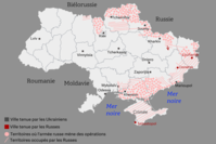 Guerre en Ukraine: la carte de l'invasion russe, trois semaines après le début du conflit