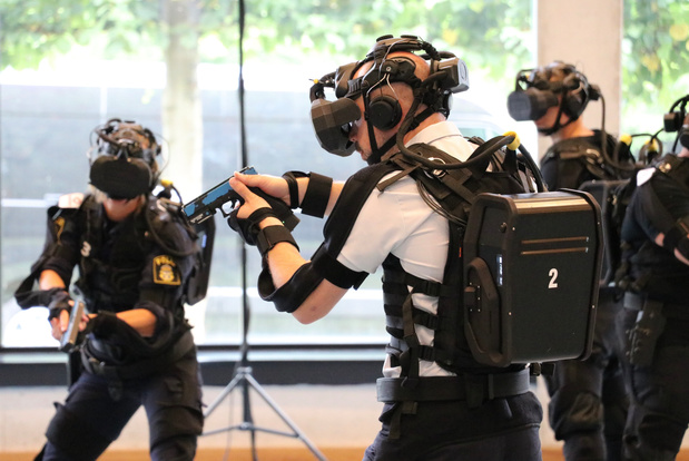 Belgische politie simuleert levensechte situaties met VR