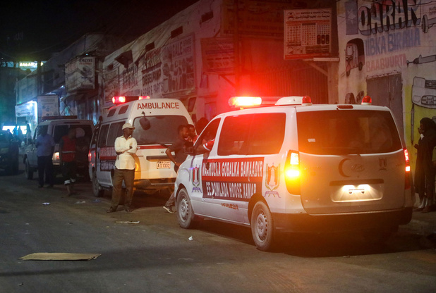 Minstens 17 doden bij aanval op hotel in Somalische hoofdstad Mogadishu