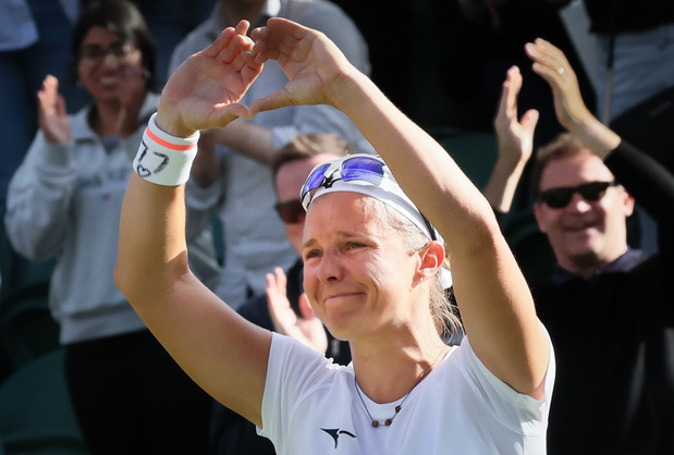 Wimbledon: Kirsten Flipkens gaat strijdend onderuit in laatste enkelwedstrijd