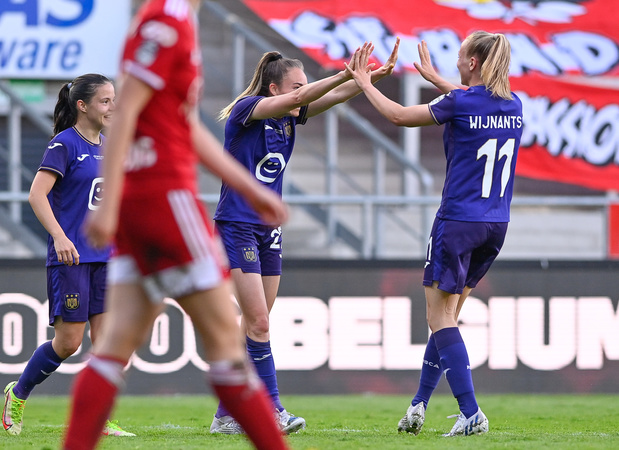 Coupe de Belgique féminine: Anderlecht bat le Standard en finale et réalise le doublé Coupe-Championnat