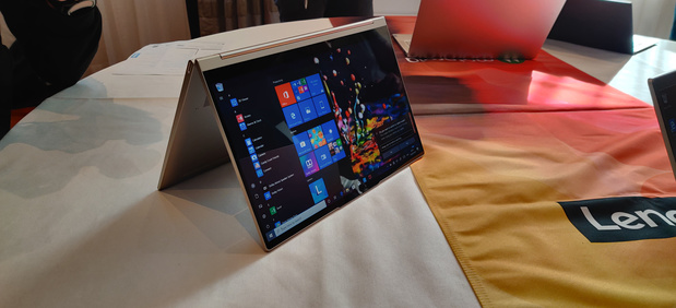 Scherm primeert bij Lenovo's nieuwe tablets en laptops