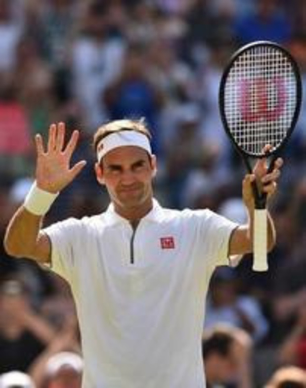 Wimbledon: Roger Federer poursuit sa route et rejoint le 3e tour