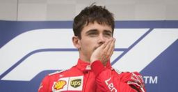 F1 - GP van België - Charles Leclerc draagt zijn eerste GP-zege op aan Anthoine Hubert